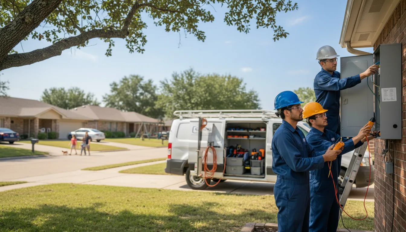 Certified electrician providing emergency electrical services in Sylvania, GA